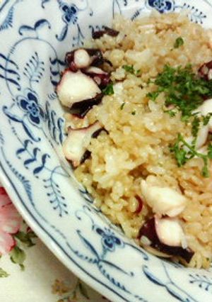 ニンニク香る♪たこペペロンチーノ☆焼き飯-レシピのメイン写真