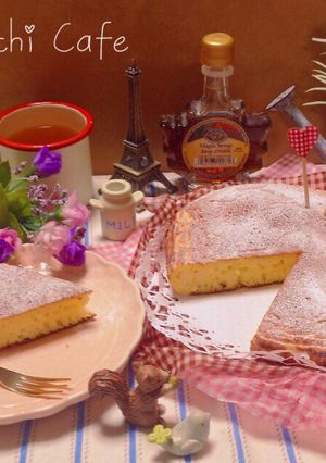 サワーテイストHMでヨーグルトパンケーキ-レシピのメイン写真