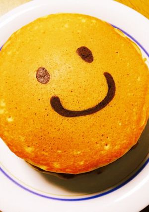 しっとりフワフワ！パンケーキ-レシピのメイン写真