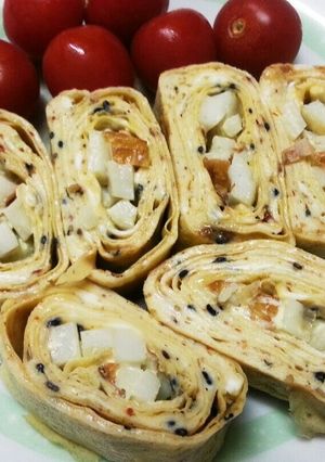 朝ご飯･お弁当卵焼き-レシピのメイン写真