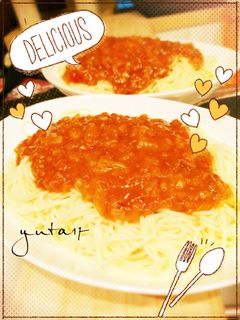 甘いミートソース-レシピのメイン写真