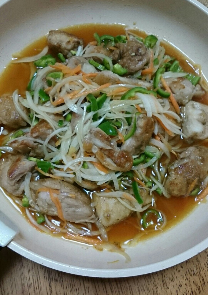 鶏もも肉で♪　揚げない簡単南蛮漬け-レシピのメイン写真
