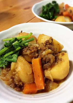 ひき肉じゃが-レシピのメイン写真