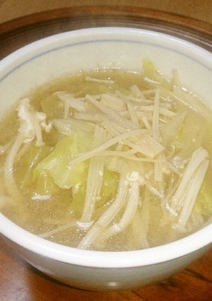 ほっこり♪具だくさん春きゃべつの味噌汁-レシピのメイン写真