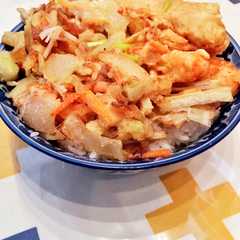 รูปของ かき揚げ天丼！