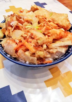 かき揚げ天丼！-レシピのメイン写真