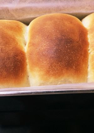 余った粉ミルクでしっとり手ごね食パン♪-レシピのメイン写真