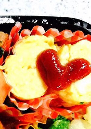 忙しい朝のお弁当に3分玉子焼き-レシピのメイン写真