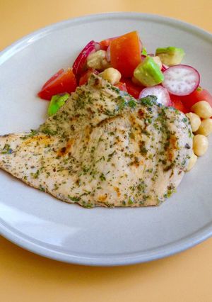 胸肉やわやわ♡スペイン料理アドボ風ソテー-レシピのメイン写真