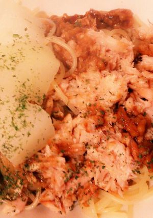 みそバター醤油のパスタ-レシピのメイン写真