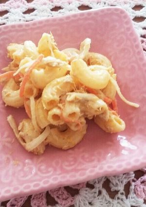 ♡カレー風味のマカロニサラダ♡-レシピのメイン写真
