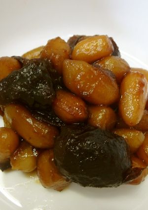 漢方医お勧め薬膳なつめとピーナッツの蜜煮-レシピのメイン写真