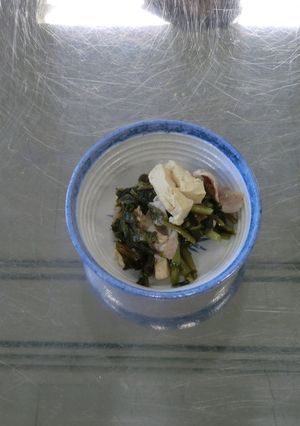昔高菜と豚肉の味噌煮-レシピのメイン写真