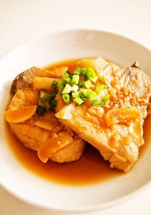 もうかさめのにんにく醤油麹煮-レシピのメイン写真