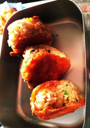 栄養たっぷり(*^^*)焼きおにぎり-レシピのメイン写真