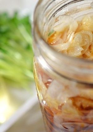 亜麻仁油で食べる玉葱ドレッシング-レシピのメイン写真