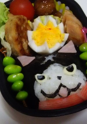 妖怪ウォッチ キャラ弁☆フユニャン☆-レシピのメイン写真