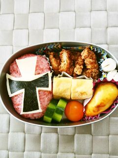 お弁当☆ニンニンジャー☆アカニンジャー-レシピのメイン写真