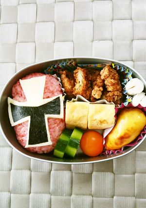 お弁当☆ニンニンジャー☆アカニンジャー-レシピのメイン写真