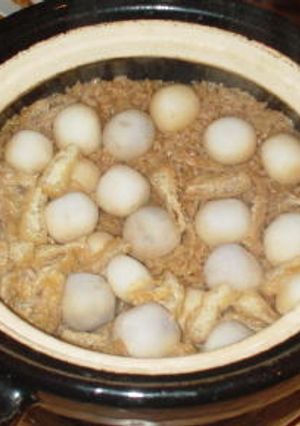 農家から教えてもらった里芋ごはん-レシピのメイン写真