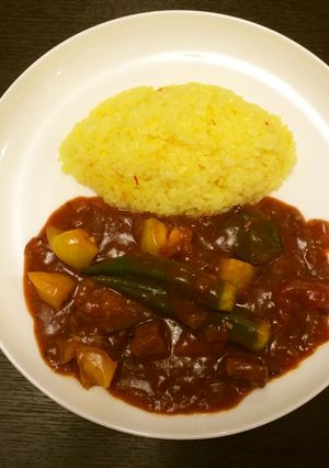 市販のルーとトマト缶deカラフルカレー-レシピのメイン写真