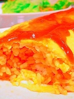 濃厚チキンライスの基本のオムライス-レシピのメイン写真