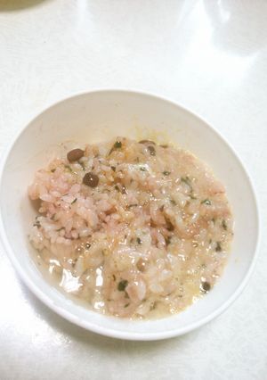赤飯ふりかけ卵ご飯-レシピのメイン写真