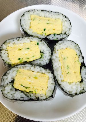 ランチに だし巻きの おにぎらず-レシピのメイン写真