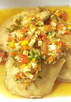 揚げ出しサバの野菜ポン酢がけ-レシピのメイン写真