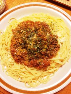 我が家のミートソーススパゲティ-レシピのメイン写真