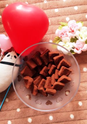 ファミリーチョコで簡単生チョコ-レシピのメイン写真
