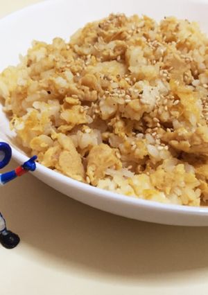 一人暮らしのランチ簡単炒飯〜卵消費に〜-レシピのメイン写真