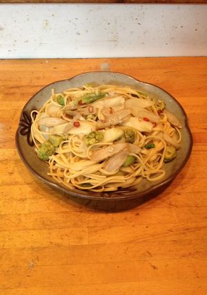 春野菜とアンチョビのパスタ-レシピのメイン写真