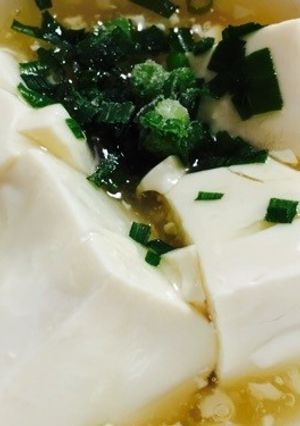 あっさり生姜の豆腐餡かけ♪-レシピのメイン写真