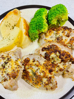 豚ヒレ肉のマヨマスタード焼き オーブン-レシピのメイン写真