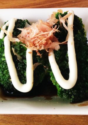お好み焼き味ダイエットブロッコリー温野菜-レシピのメイン写真