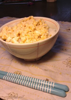 ご飯に合う!フワフワだし卵(親子丼風♪)-レシピのメイン写真