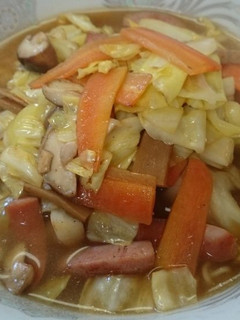 たっぷり野菜炒めの味噌ラーメン-レシピのメイン写真