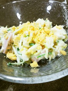 りんごとマカロニのサラダ-レシピのメイン写真