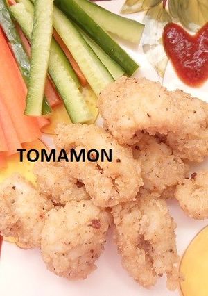 から揚げ粉でＯＫ✿時短でイカのから揚げ-レシピのメイン写真