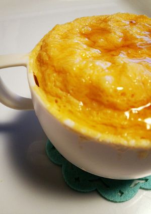 レンジで簡単♪カップでモコモコケーキ-レシピのメイン写真