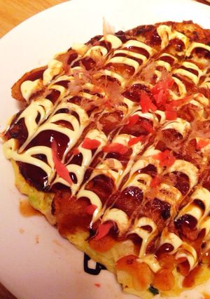 次の日でもかたくならない！お好み焼き-レシピのメイン写真