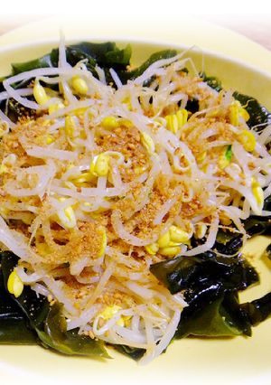 すりごまどっさり豆もやしのさっぱりポン酢-レシピのメイン写真