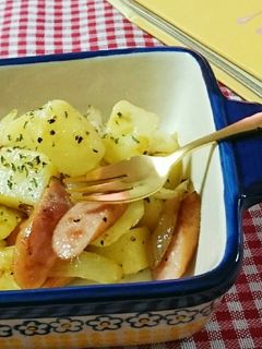 レンジで時短 ジャーマンポテト-レシピのメイン写真