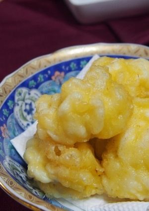 とろっとたまらない!鱈の白子の天ぷら-レシピのメイン写真
