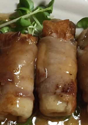豚肉ちくわでしめじ包み-レシピのメイン写真
