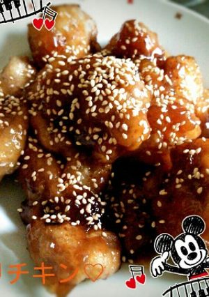簡単に!照り照りチキン♡-レシピのメイン写真