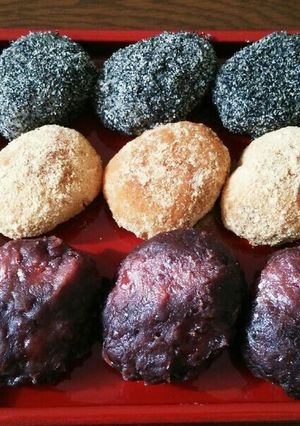和菓子の定番★三色のおはぎ（ぼたもち）-レシピのメイン写真