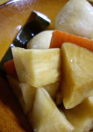 かんたん！野菜の醤油漬け-レシピのメイン写真