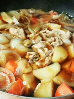 フライパンで時短肉じゃが-レシピのメイン写真